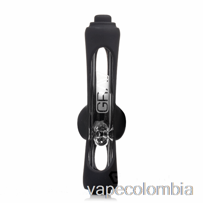 Vape Recargable Grav Mini Apisonadora Con Piel De Silicona Negra